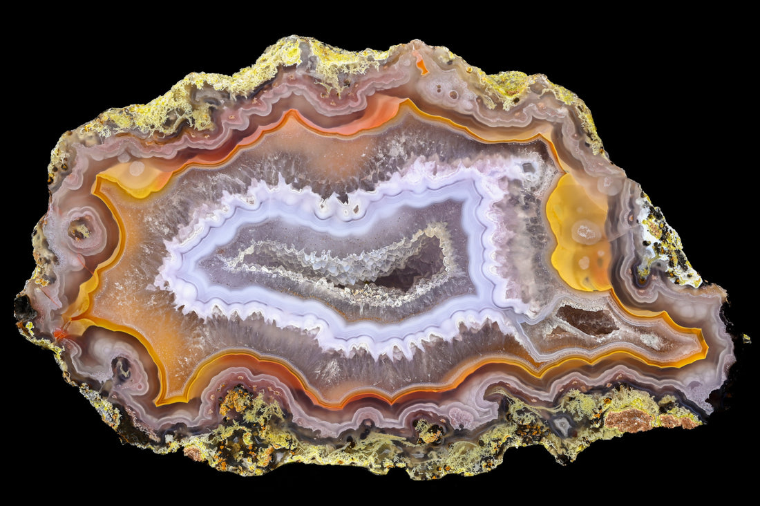 Achate aus Mexiko + Mineralientage München